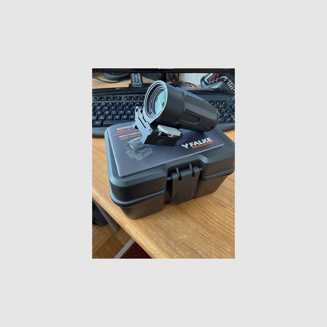 +++toptoptop Falke Set: LE QL Gen 2 Reflexvisier & B5X Magnifier (5-fach) – Top Zustand+++