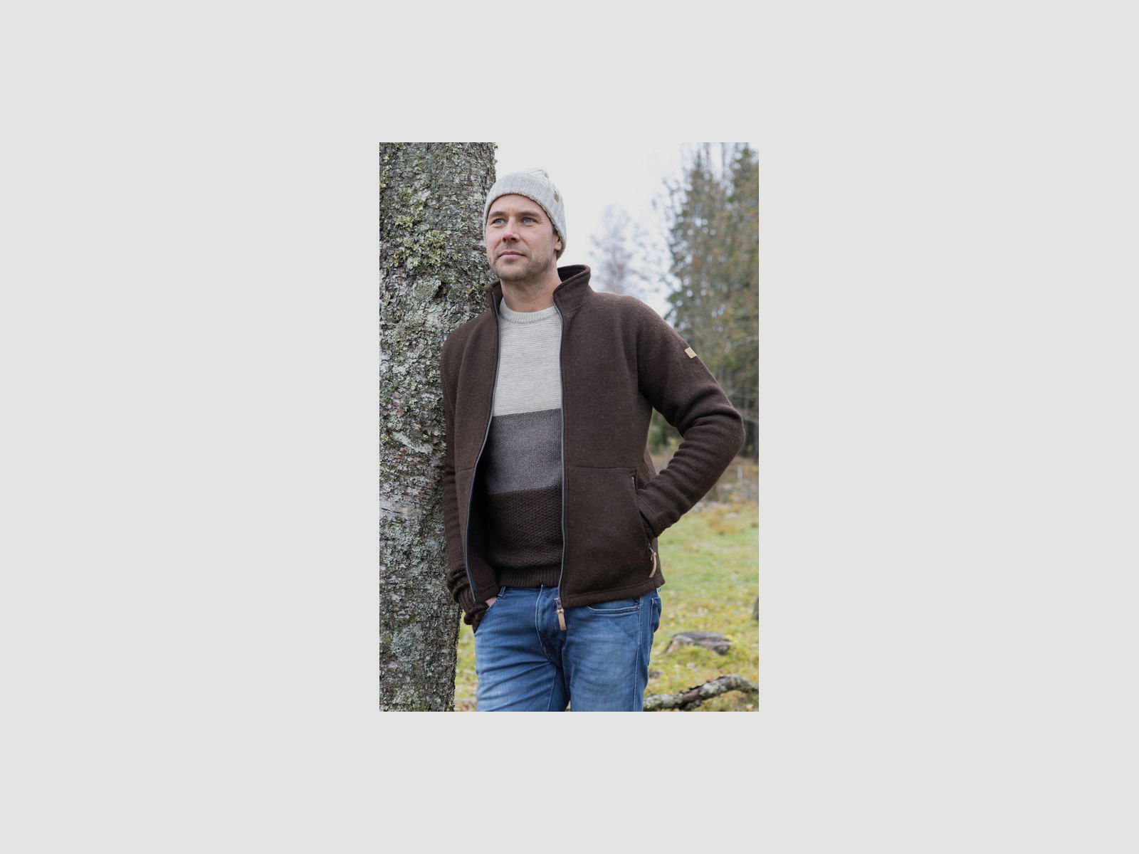 IVANHOE NLS SAP Full Zip Nuez Moscada