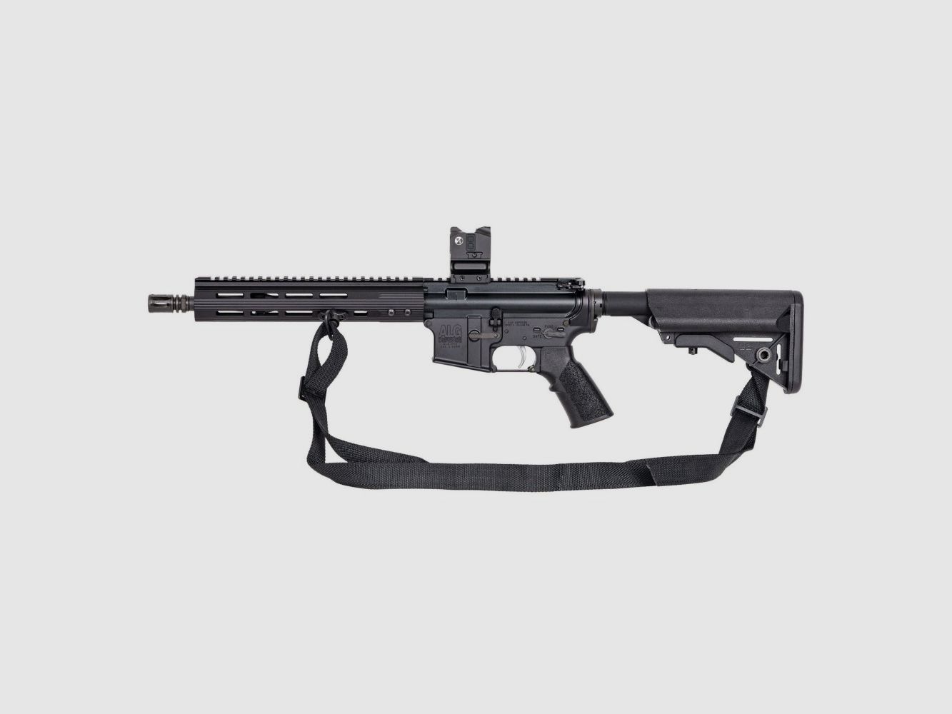 ALG Defense, El Corto, 11.5, 5.56MM, SBR, Black NFA