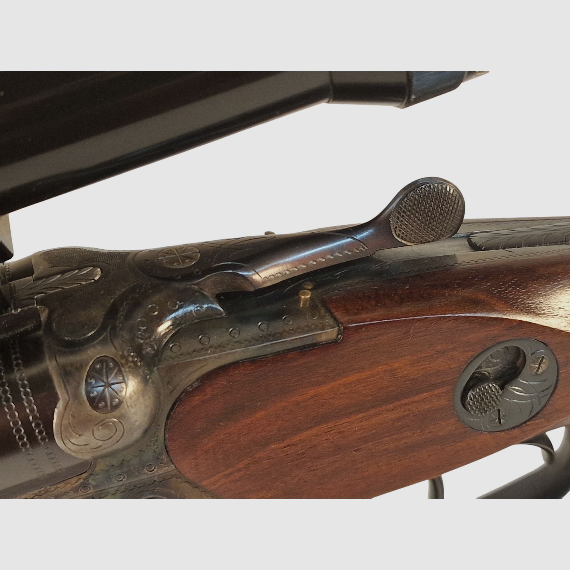 Suhler drilling hardened in caliber .30-06 16/70 22 WinMag with Kahles 2.2-9x42