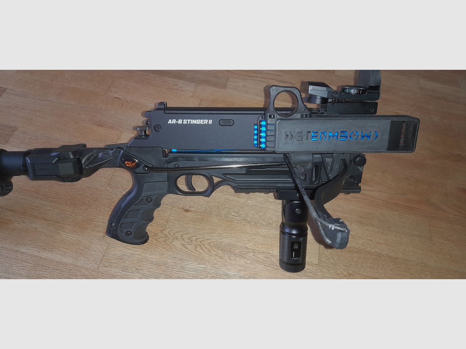 Steambow Stinger AR6 Metallmagazin-Variante
