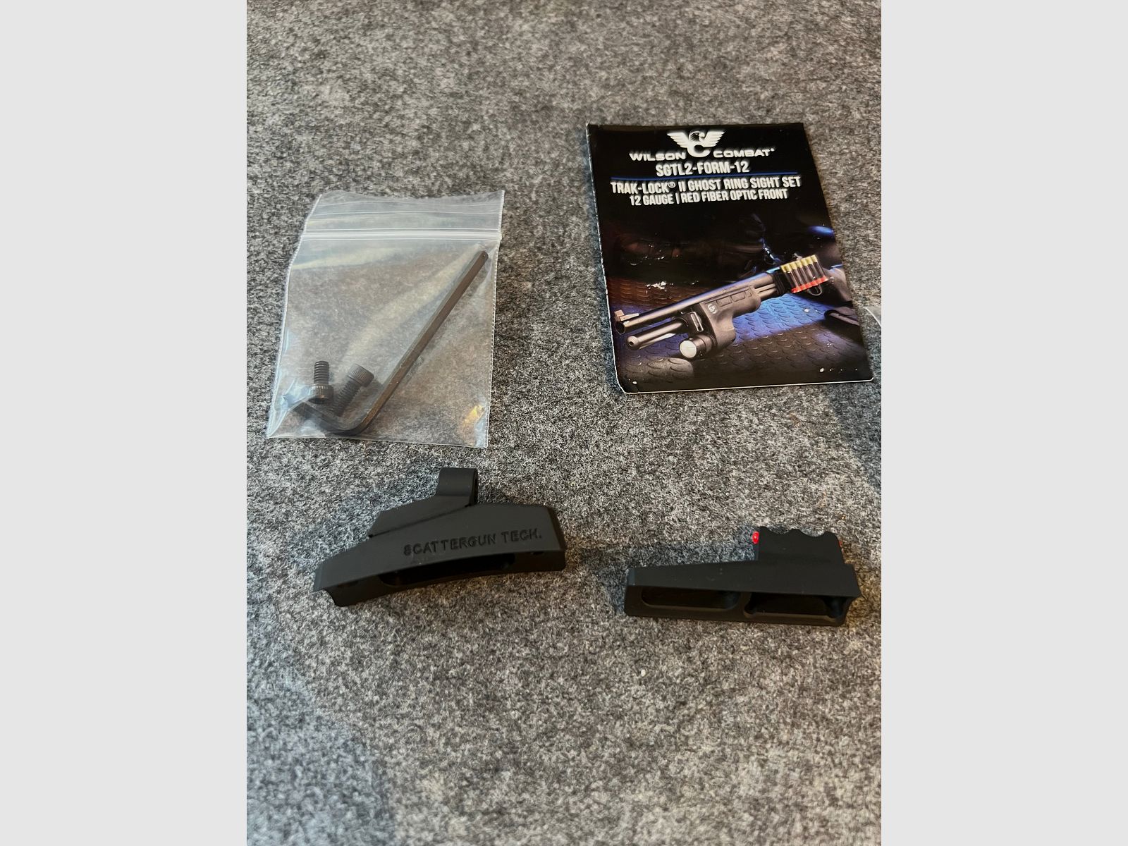 Wilson Combat TRAK-LOCK Ghost Ring Sight Set Remington 870