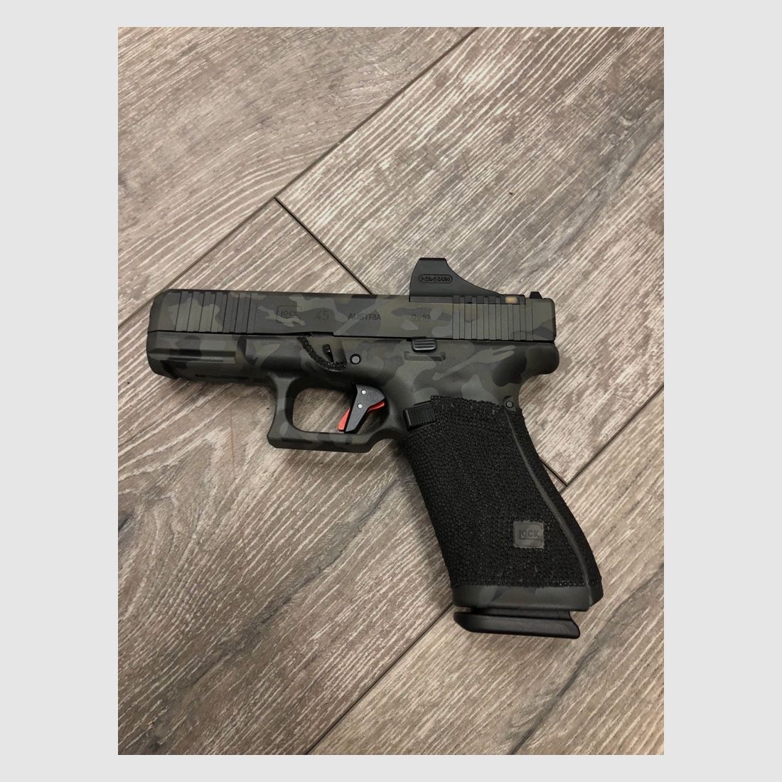 G45 Gen5 MOS / SCS / Timney / Unter Stipl / Voll MC Schwarz, Bild 1 von 2