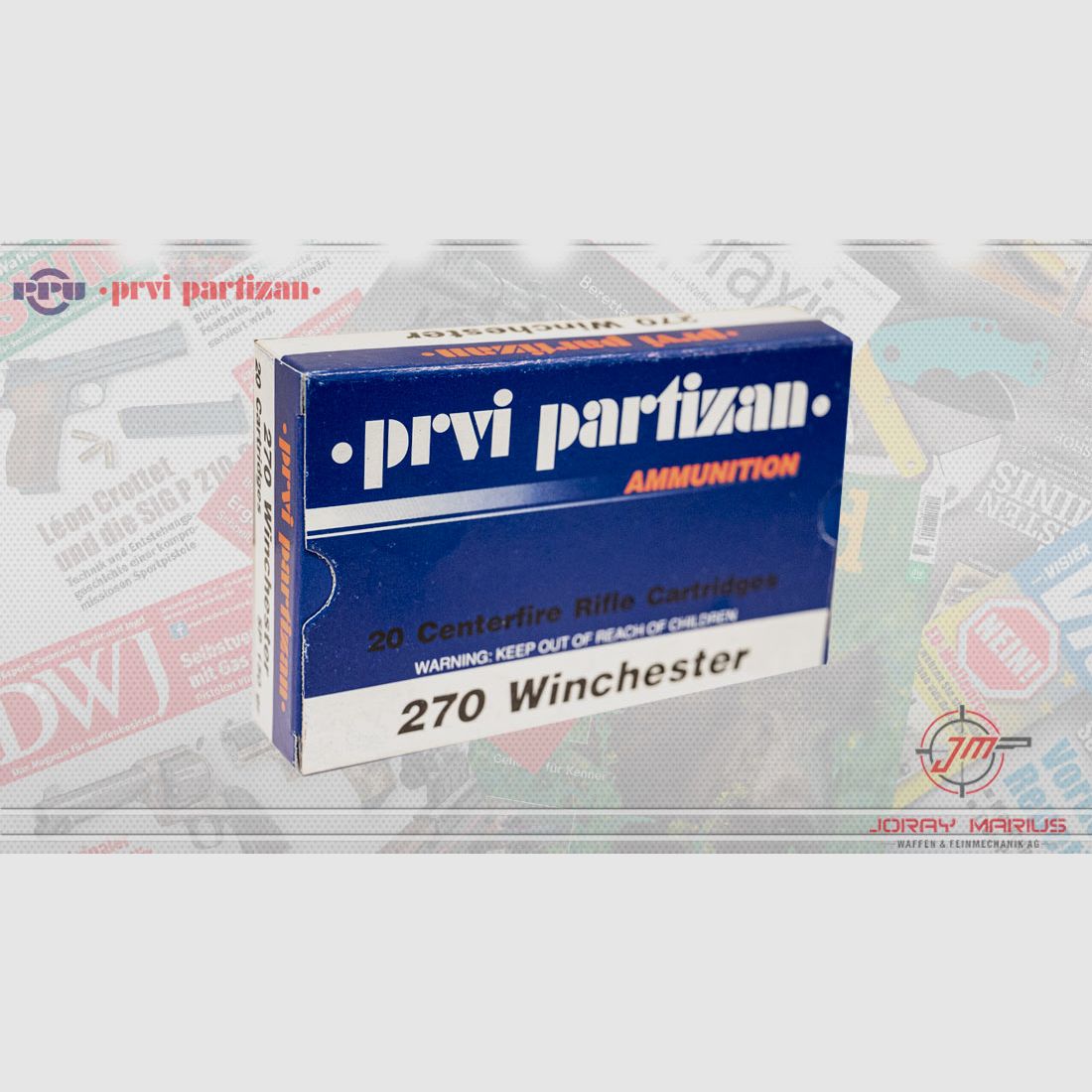.270 Win PRVI Partizan 9.7g 150gr SP
