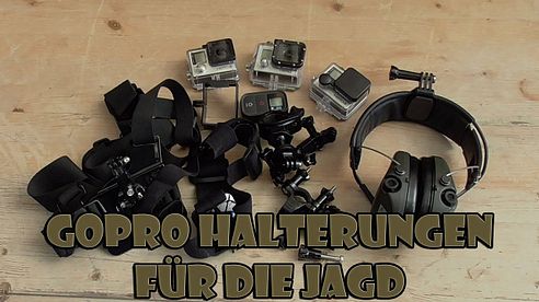 Gopro Halterungen & Gehäuse für die Jagd