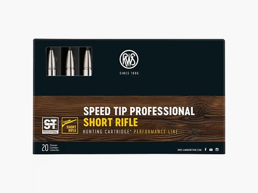 RWS Speed Tip Pro Short Rifle 165grs - 20Stk