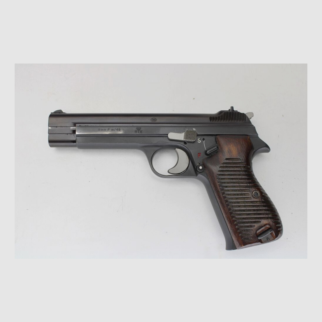 Pistole SigSauer P210 m/49 Kal. 9mm Luger inkl Box #:15276 Pfandversteigerung 17.7.25