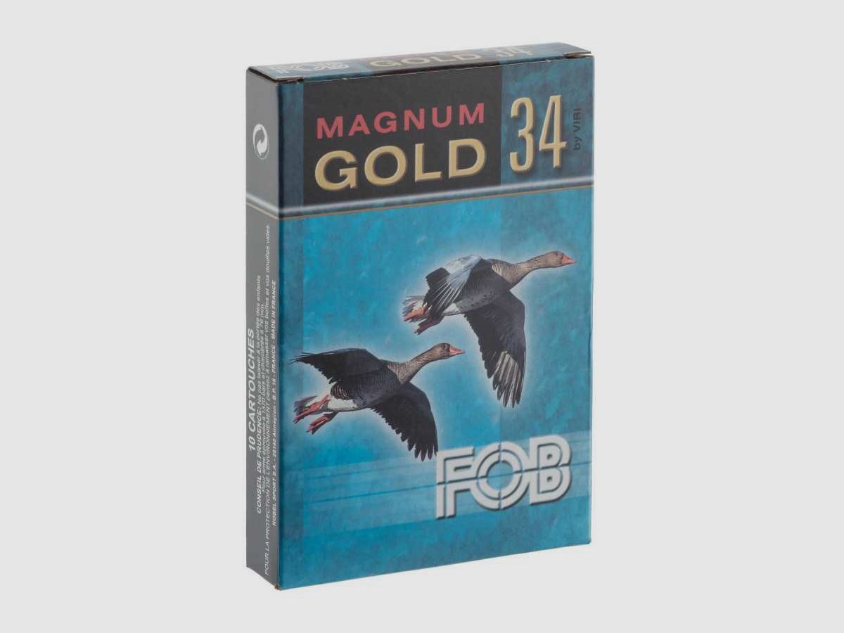 FOB Gold Magnum 34 20/76 34 g - FOB GOLD Magnum Cal. 20-76, primer 16, 34 gr, N°6 gold, image 1 of 2