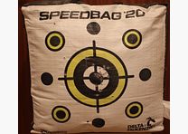 Delta McKenzie Speedbag 20/20 shooting bag shooting cube