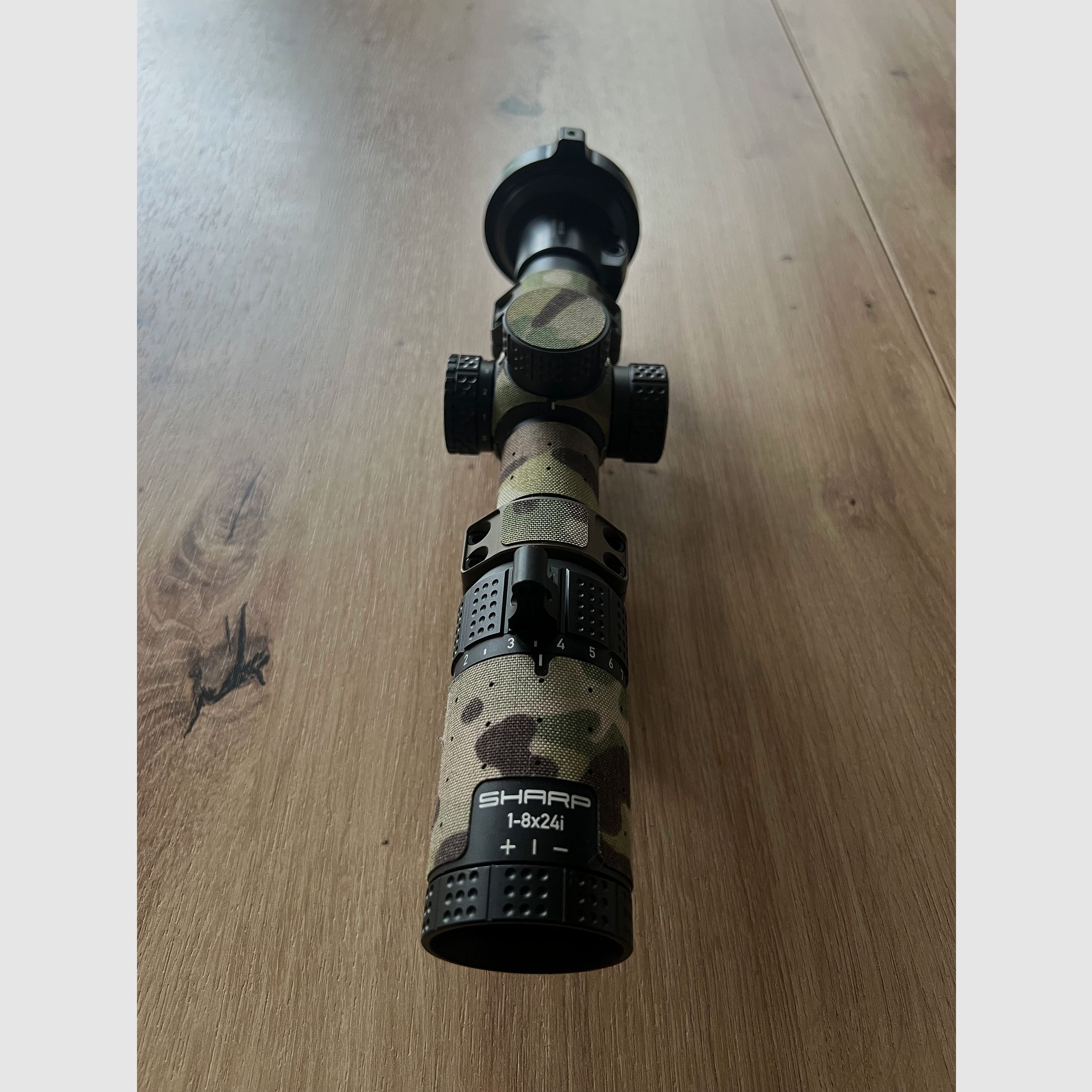 OberlandArms LPVO Sharp 1-8x 24i + Montage