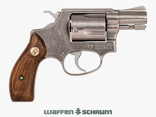 Smith & Wesson 60 .38Special , Holzgriffschalen, LL: 1 3/4 Zoll