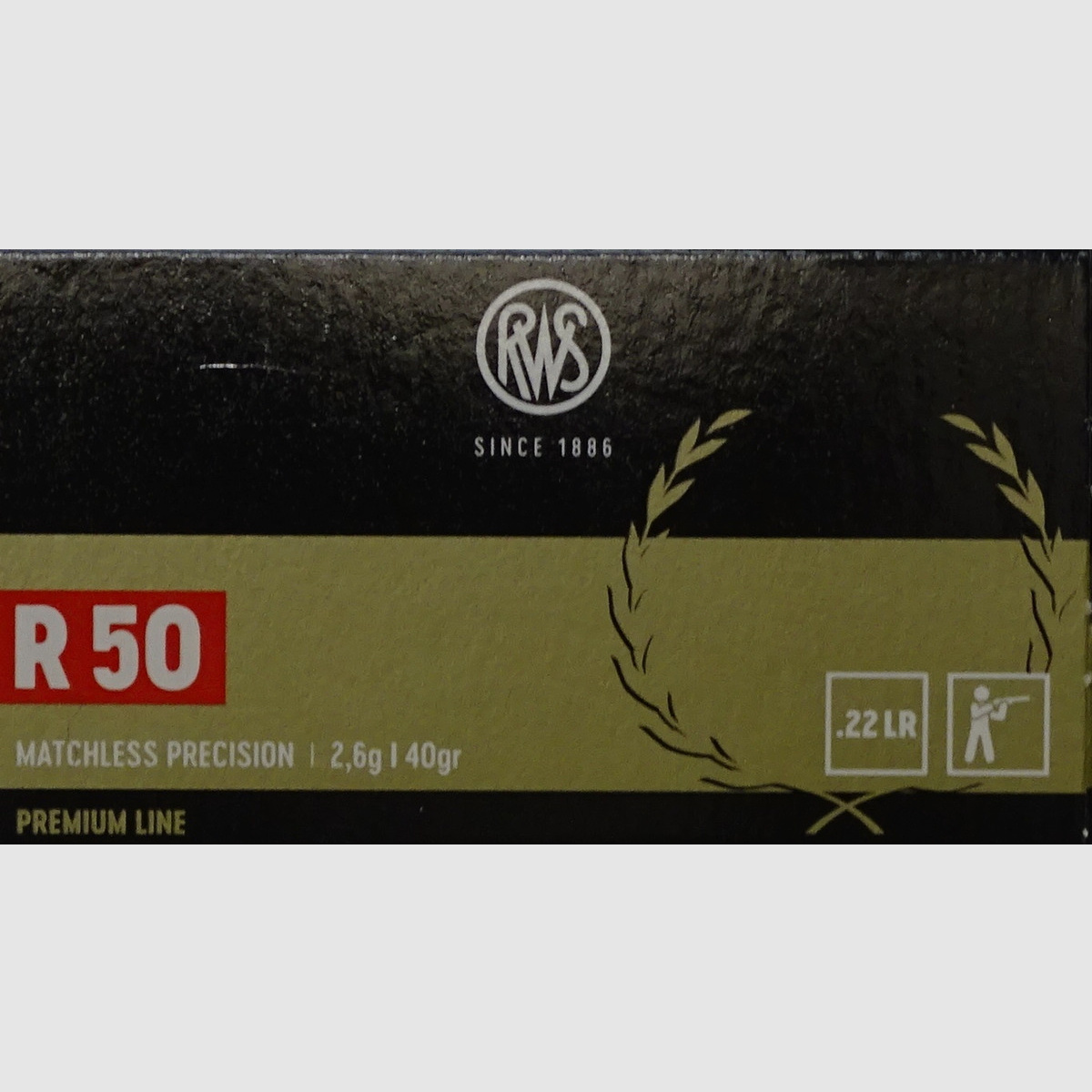 RWS .22lr R50 40grs - 50 shots