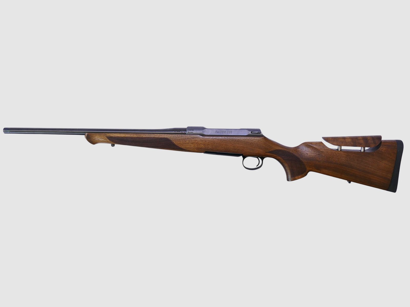 Sauer&Sohn 100 Artemis legno con guancia rialzata 6.5 Creedmoor senza caricatore carabine a otturatore girevole-scorrevole, immagine 2 di 6