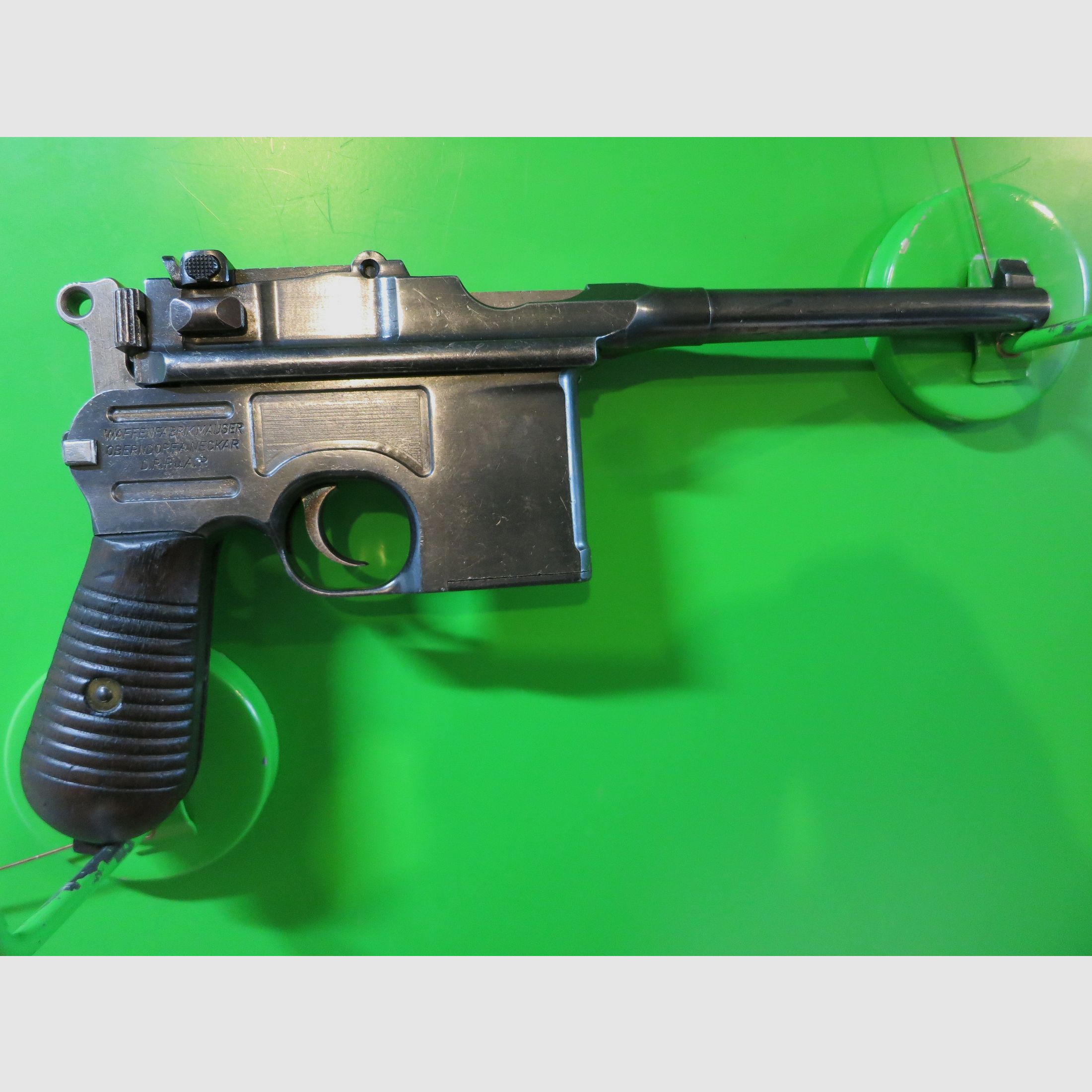 Mauser C96, Broomhandle, Mauser Oberndorf, Kal. 7,63 Mauser   #77-, Bild 1 von 14
