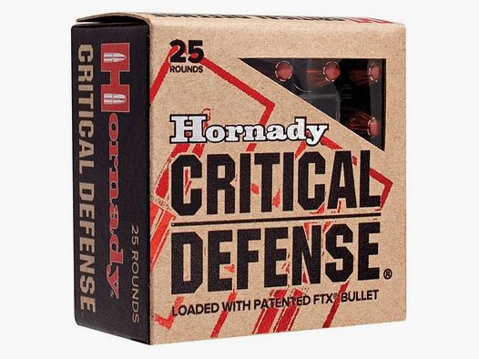 Hornady .38Spec. FTX +P 7,1g/110grs – Critical Defense