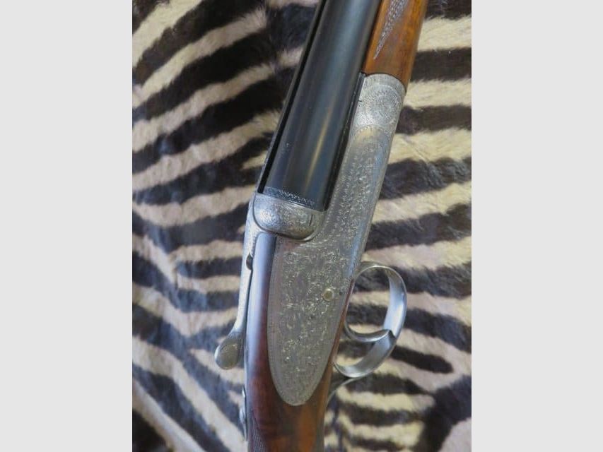 LEBEAU-COURALLY Flinte Kal.20/70 2 Läufe: 71 cm 1/4 1/2 & 66 cm glatt glatt – Waffenkoffer, Bild 5 von 16