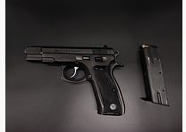 Pistolet Brünner M75 kal. 9 mm Luger – Bardzo dobry stan – w tym 639 strzałów amunicji