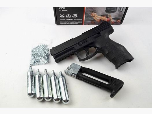 Heckler & Koch VP9 / Blow Back * 4,5 mm BB´s mit Starterset