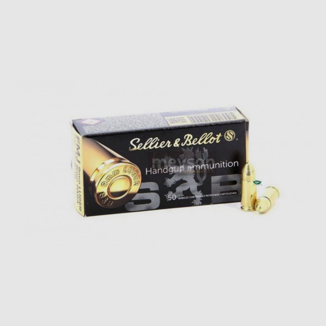 SELLIER & BELLOT Munition Kal. 9 Luger FMJ 124gr