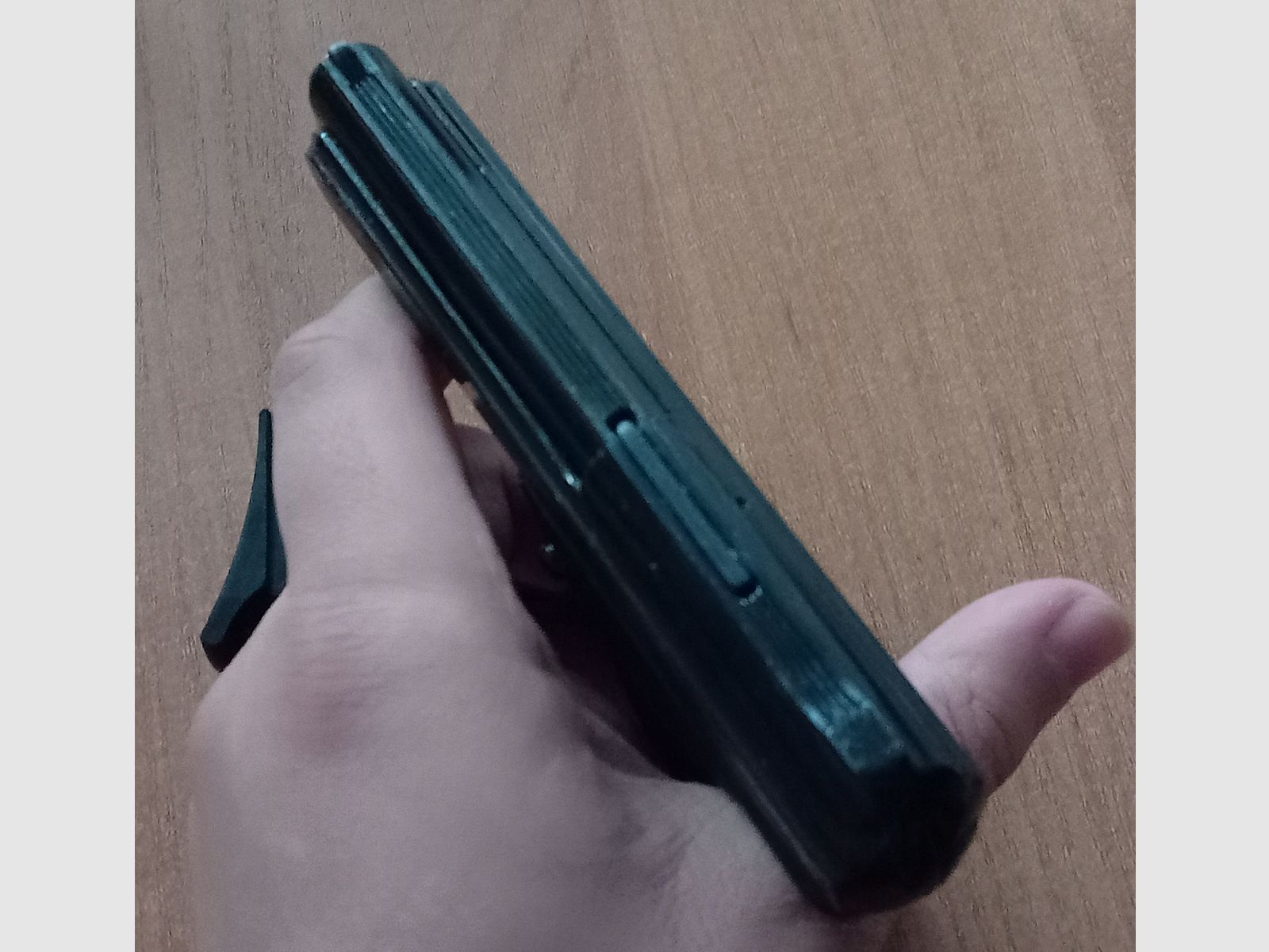 Alte Reck Protector Autom. Mod. “G5” im ersten PTB 12/ Kal. 8 mm Knall