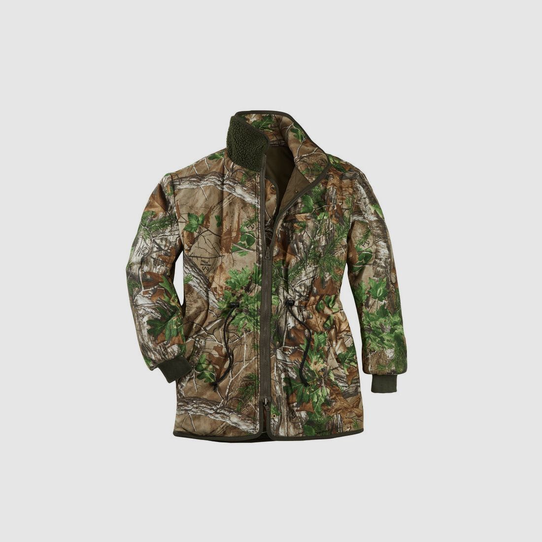 Scheibler Wendejacke Fox – Oliv/Camo Grün