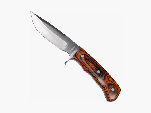 Haller Jagdmesser Outdoormesser mit Pakkaholzgriff