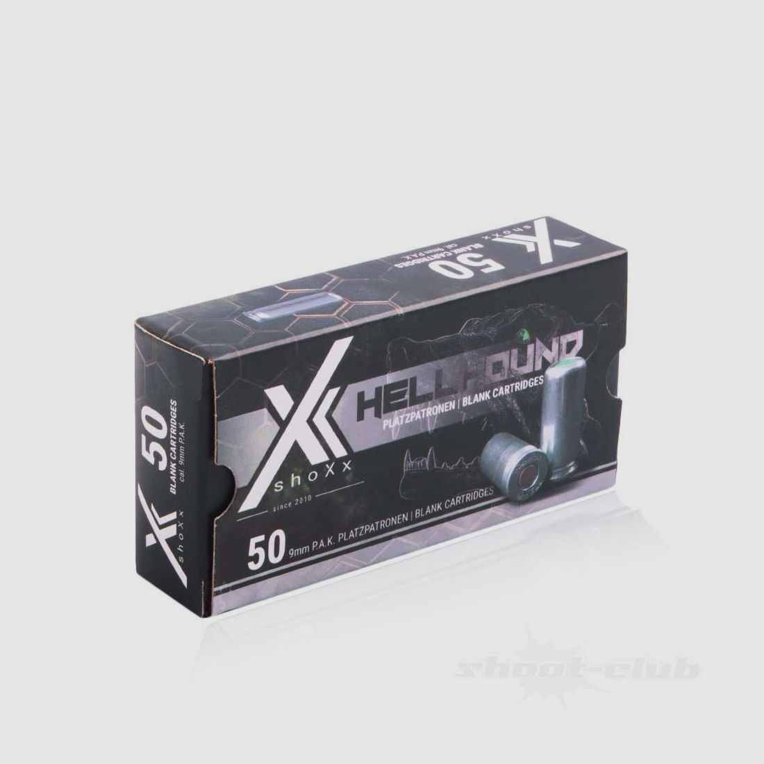 shoXx shoXx Hellhound 9mm P.A.K. 50 Stück