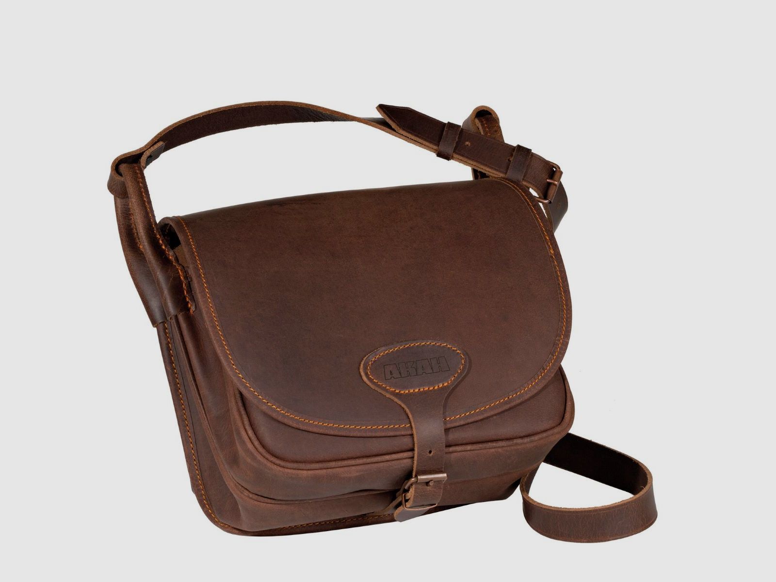 AKAH forest bag made of pull-up leather