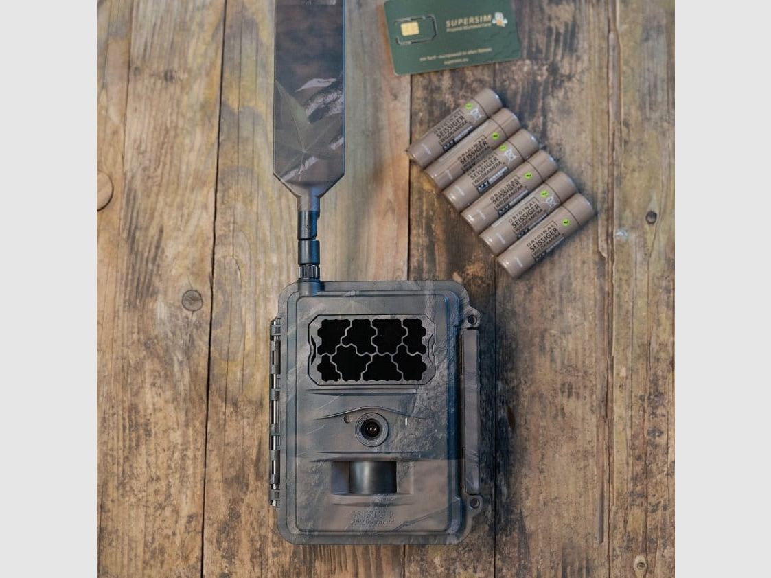 SEISSIGER Special Cam LTE SUPERSIM Edition including 18650 batteries wildlife camera
