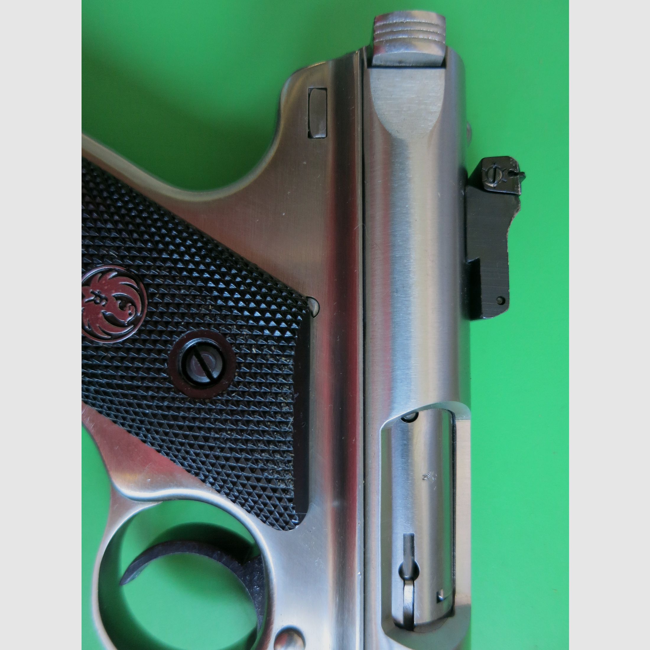 Sportpistool Ruger Mark II (MK 2) Target STS, .22 lfB, RVS (roestvrij staal)     #31