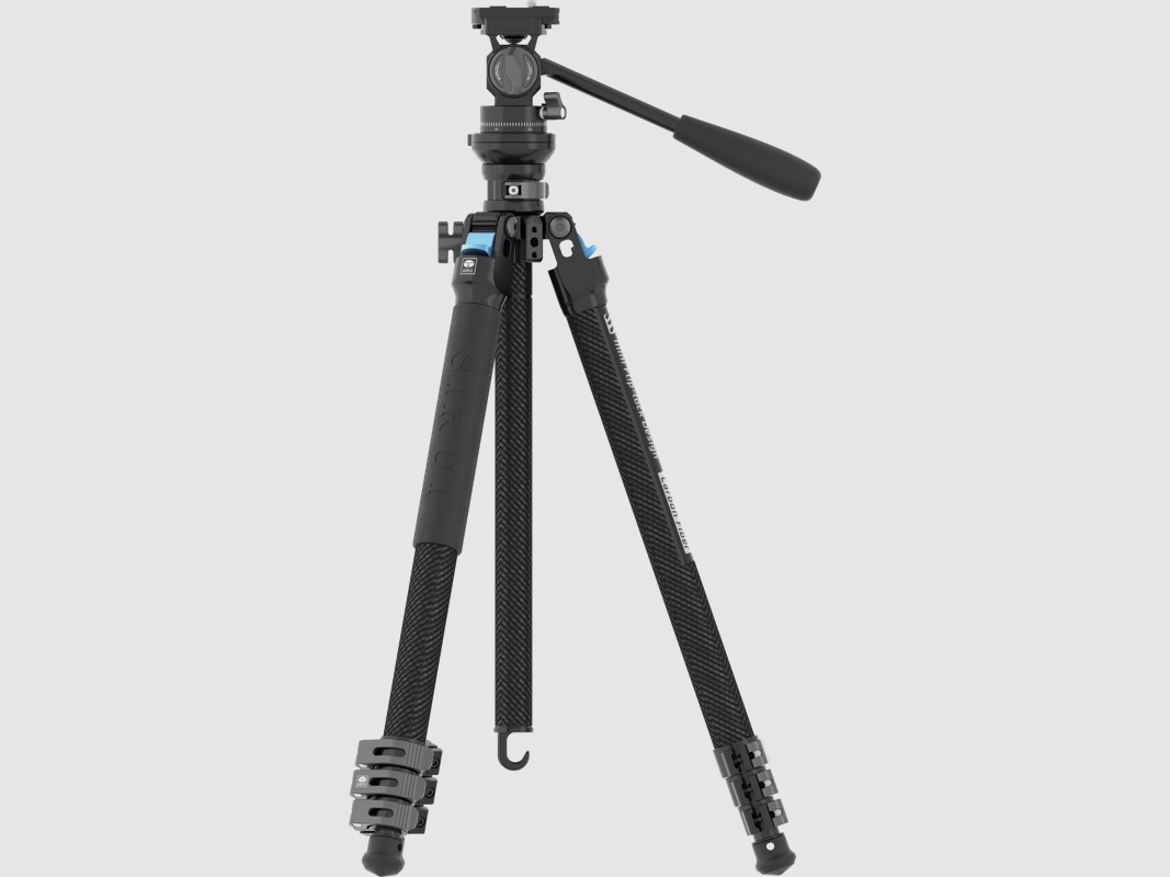 Sirui Tripod Kit L-224F + KV-5 Video Head (w/ Flip Lock), Bild 1 von 3
