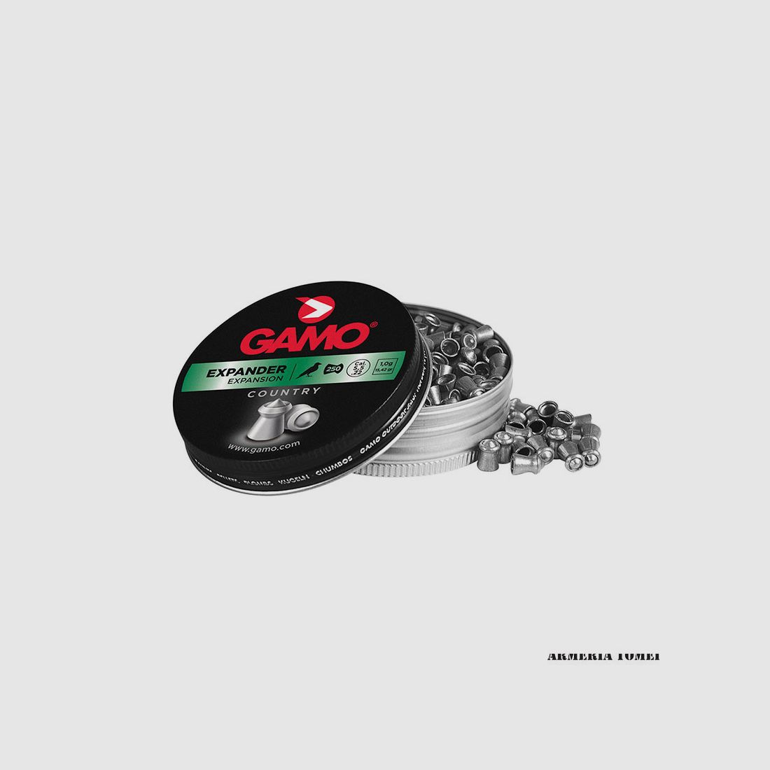 BULLETS AIR COMPRESSED – GAMO – EXPANDER EXPANSION COUNTRY CAL. 5.5 – 1.0G / 15.42GR (250PCS)