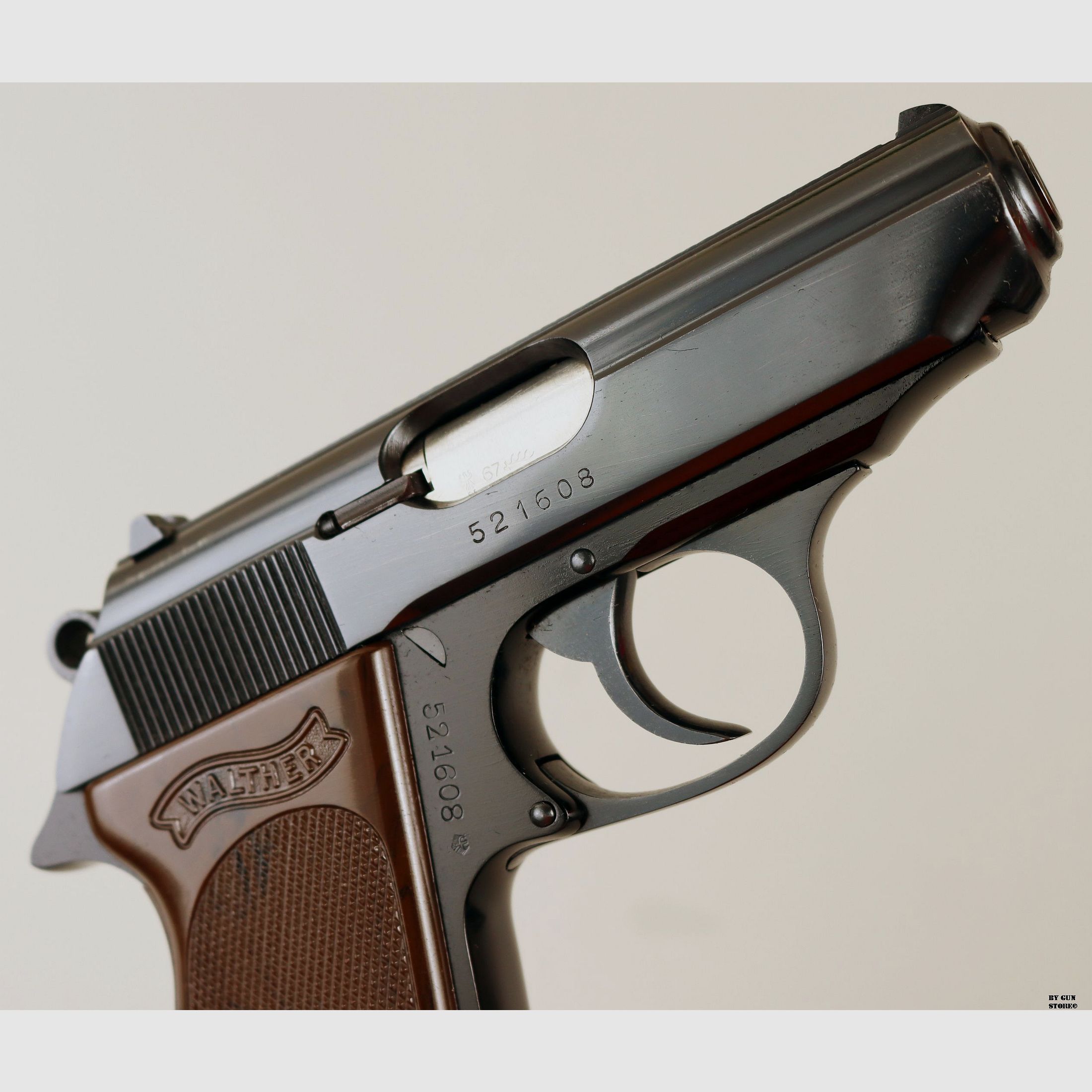 Walther PPK-L pistol cal. 7.65 serial no. 521608, image 7 of 10