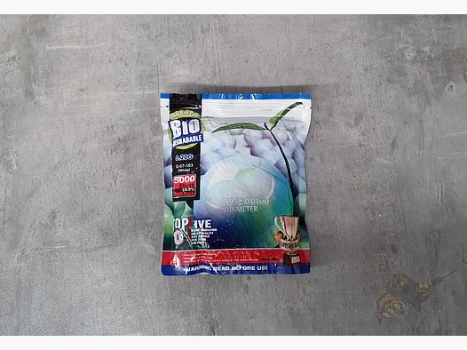 G&G Bio Precision Airsoft BB's 0.20g - 5,95mm - Weiß - 5000 Stück