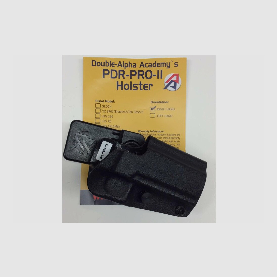 SIG Sauer Sig Sauer P320 OR avec holster 9mm Luger