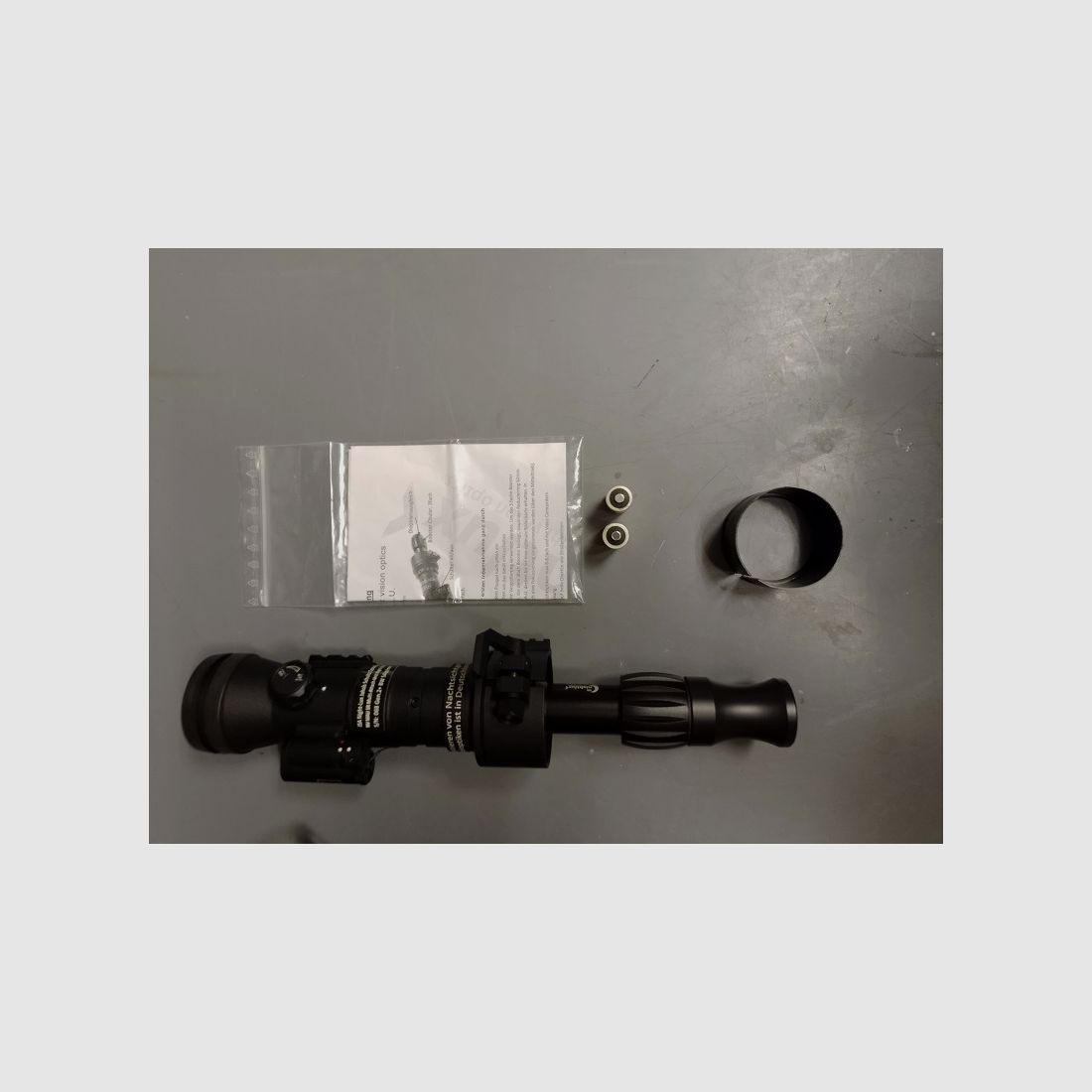 JSA Nightlux MV MAU con tubo Gen.2+ verde (55–60 LP/mm)