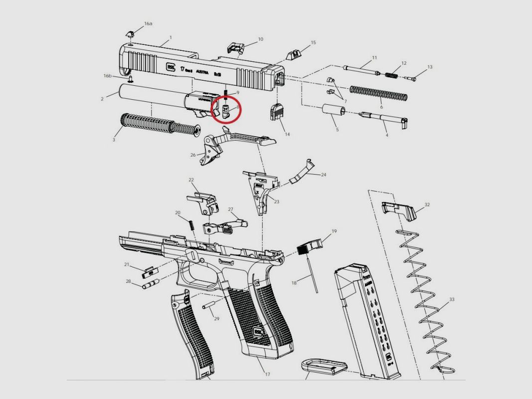 GLOCK FIRING PIN SAFETY GEN5, image 3 of 3