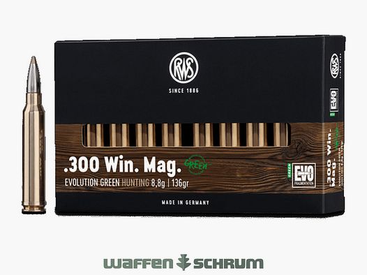 RWS Evo Green 9,0g - 139gr .300WinMag