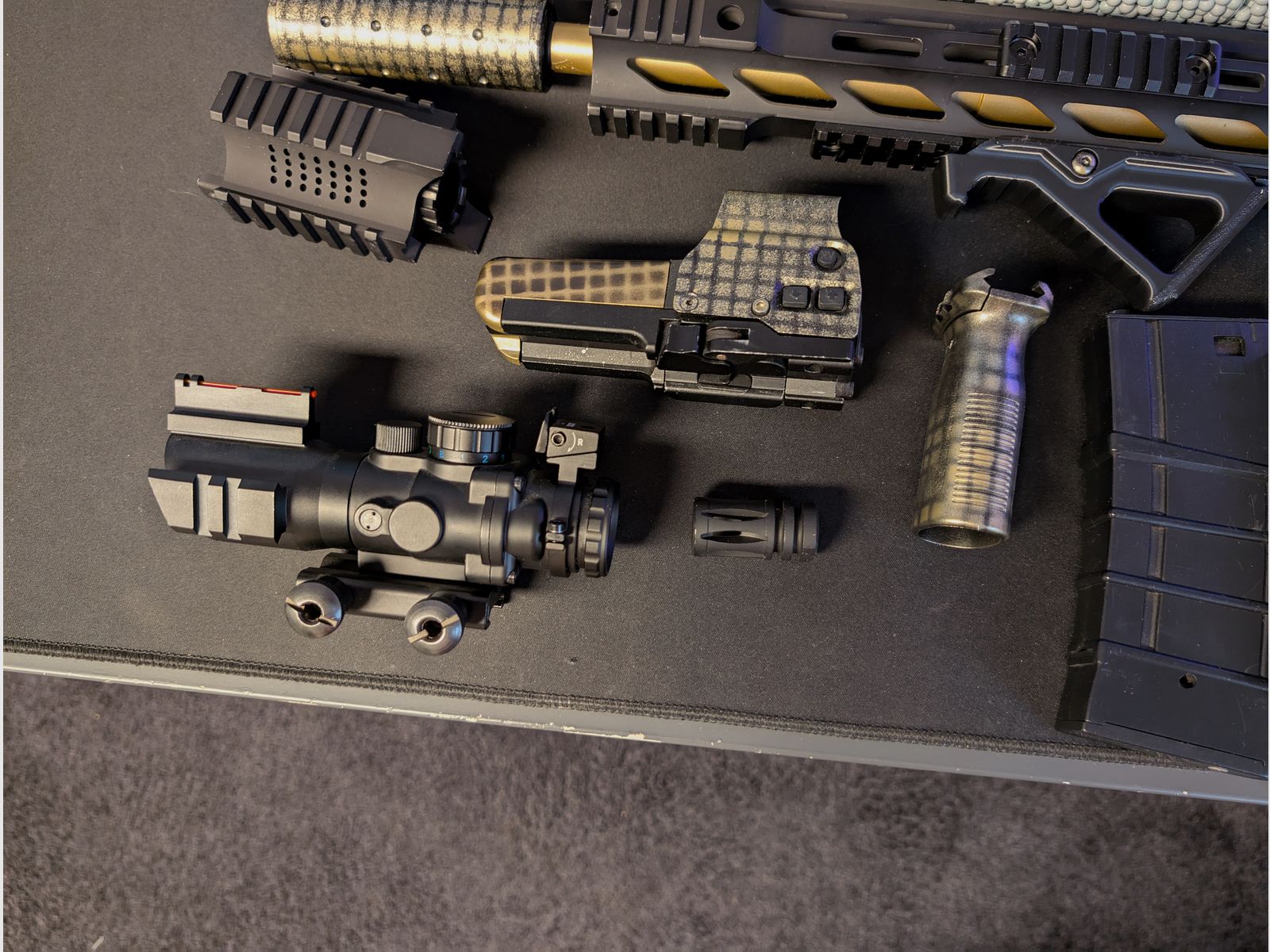 Lancer Tactical LT-25 G2 M4 SPR Interceptor en muy buen estado Set completo