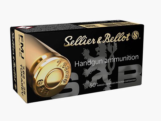 S&B 7,62×25 Tokarev FMJ 85grs