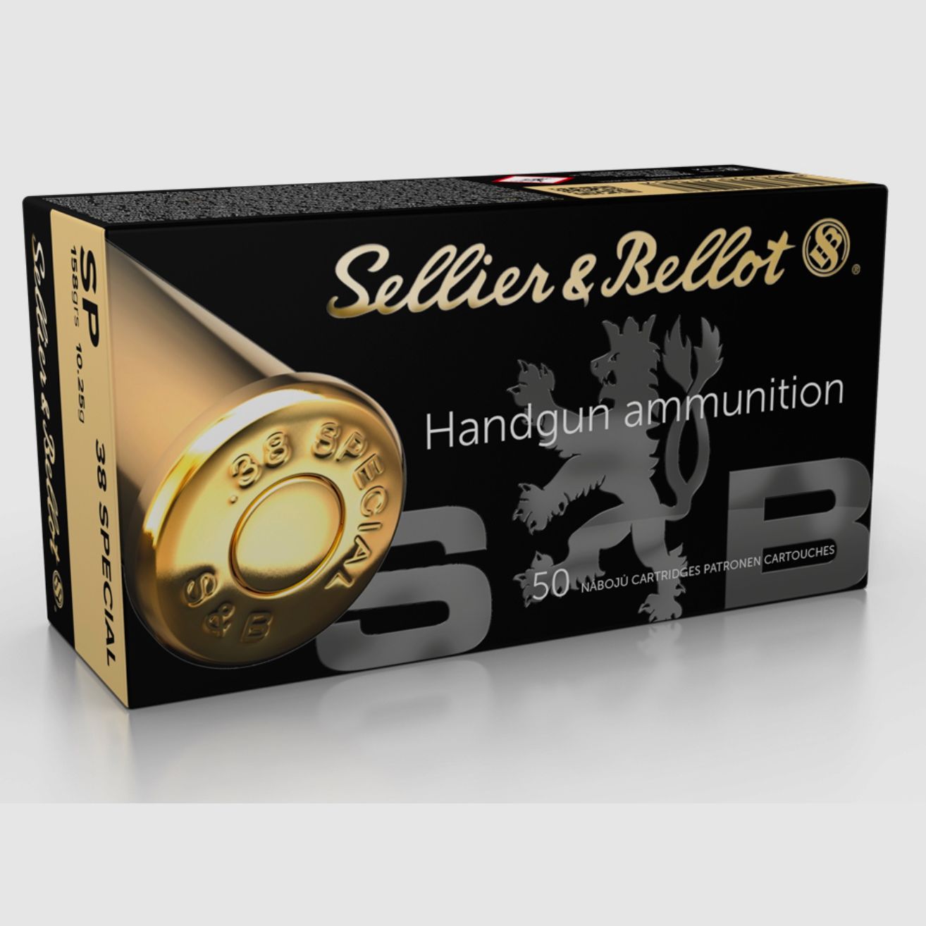 Sellier & Bellot 64192 .38 Spec. Teilmantel 10,24g/158grs.