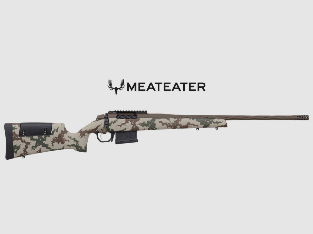 Weatherby 307 MEATEATER EDITION .30-06 SPRING 24"/61CM FLUTED PATRIOT BROWN 1/2"-28