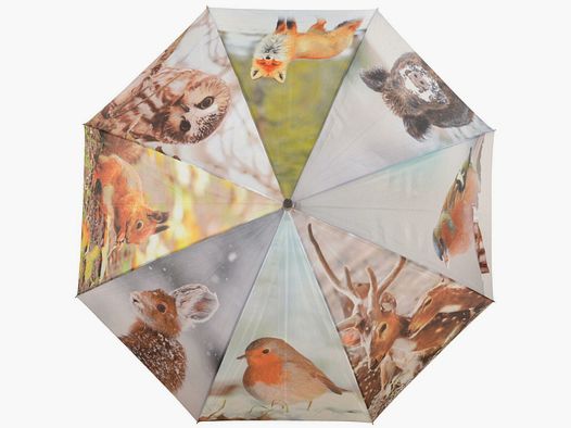 Lovergreen outdoor motif umbrella with various animals