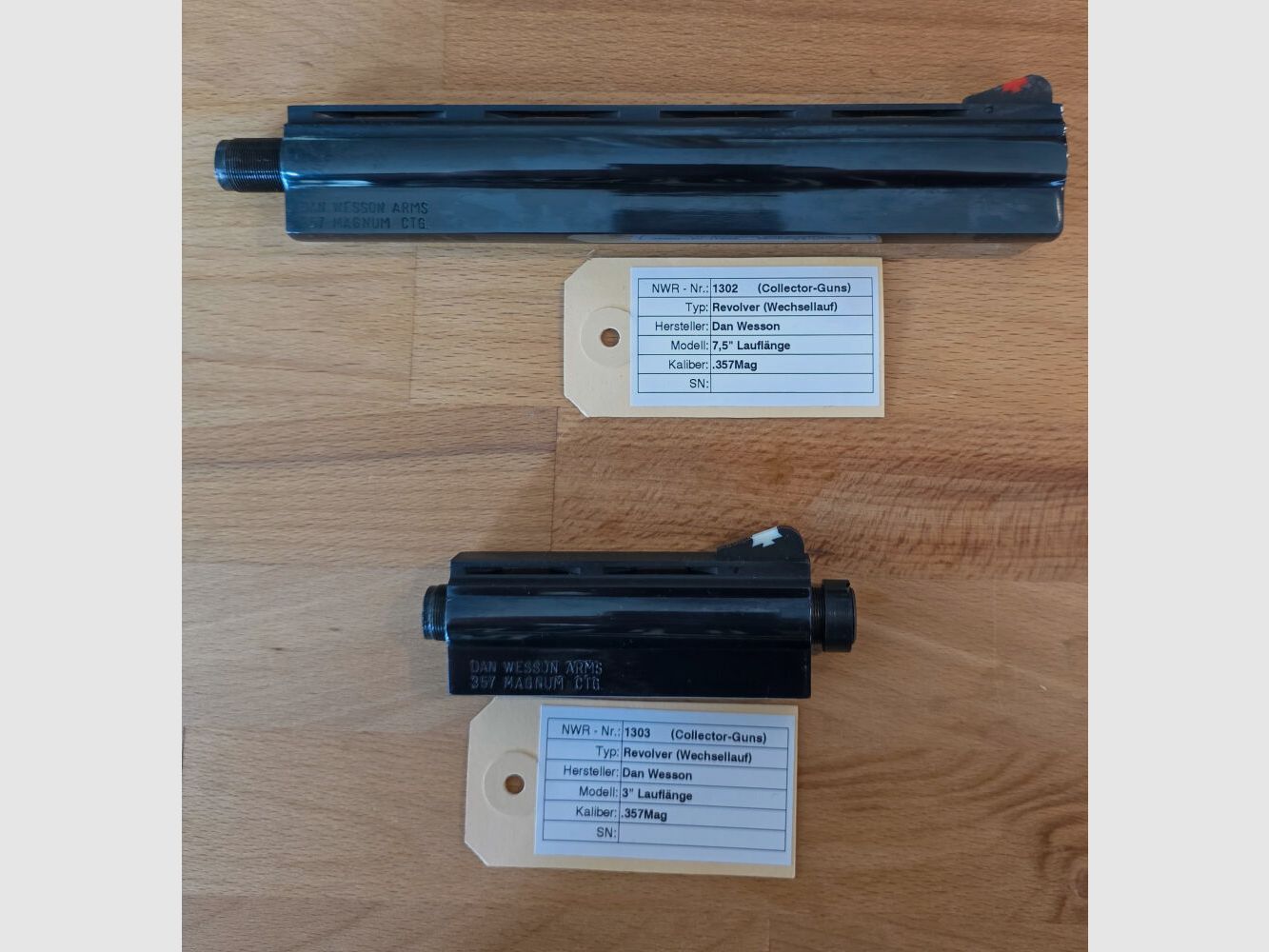 Dan Wesson Dan Wesson Revolver (or just the exchange barrels), image 3 of 4