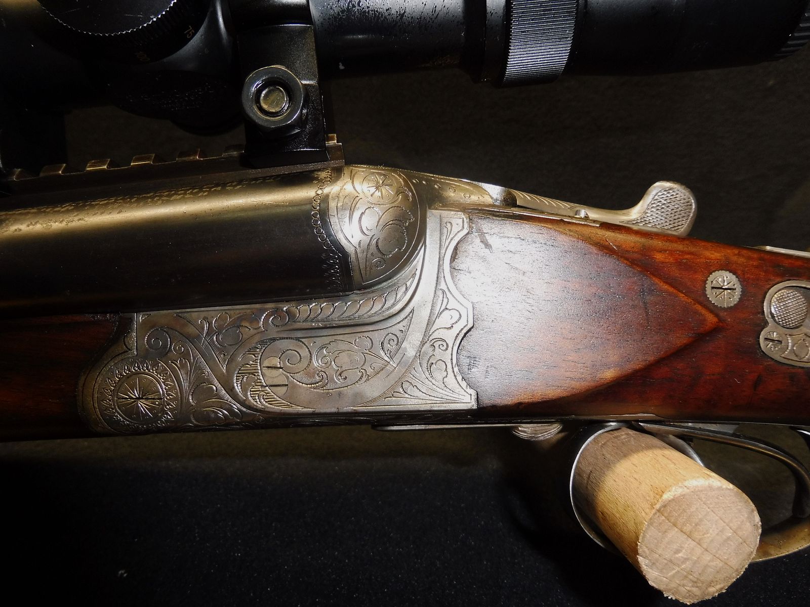 Drilling KRIEGHOFF & SEMPERT 9.3x72 scrap barrels 16/67.5