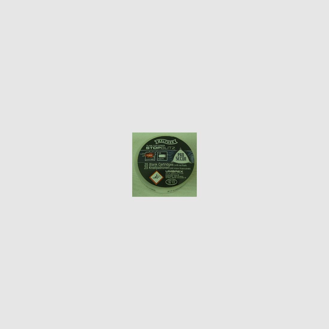 Walther Stop Blitz 9mm P.A.K. - Platzpatr. Feuerblitz (a25)