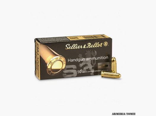 SELLIER & BELLOT – 9x21mm 124GR FULL METAL JACKET