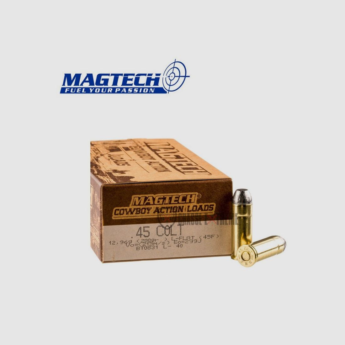 50 nabojów MAGTECH Cowboy Action kal 45 Colt 200gr LFN