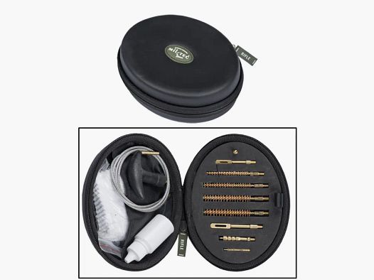 Reinigungsset für Gewehr, Kaliber 17, 22, 30, 270, 280 und 7,7 mm - inkl. Box