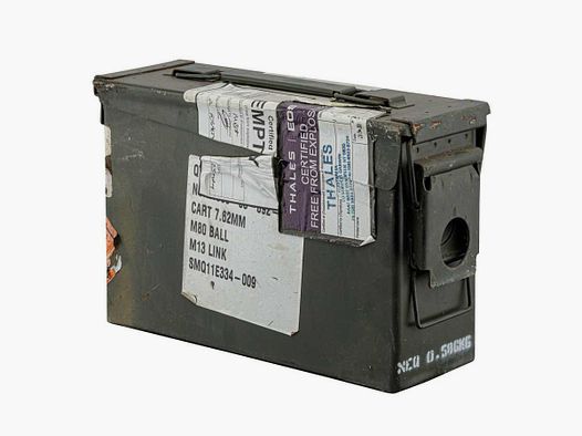 Used ammunition box Cal.30 / 7.62